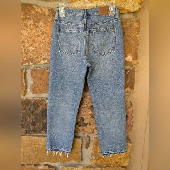Double frayed madewell classic straight Jean size 25 excellent condition 👖 - Picture 5 of 9